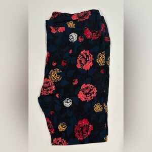 NWOT - TC - Tall & Curvy Floral LuLaRoe Leggings